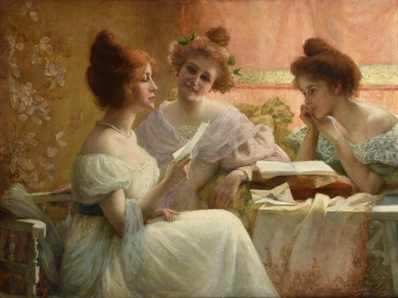 1860-Blanche Paymal - La lettera
